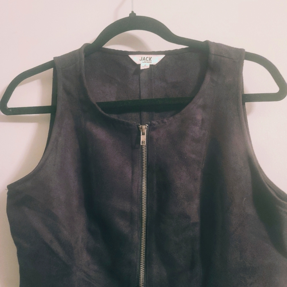 Faux suede Mini dress